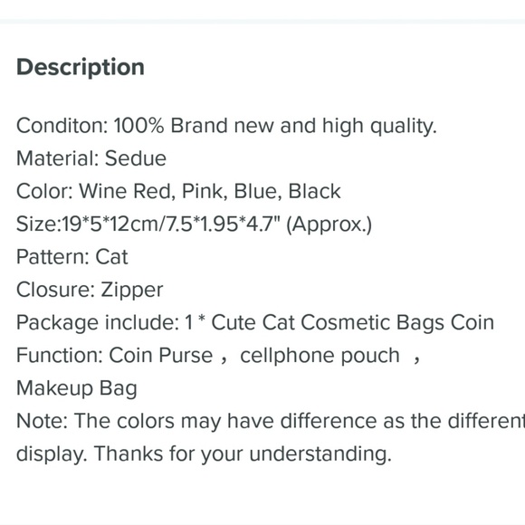 🆕️ NWT Cosmetic Case - Picture 7 of 8